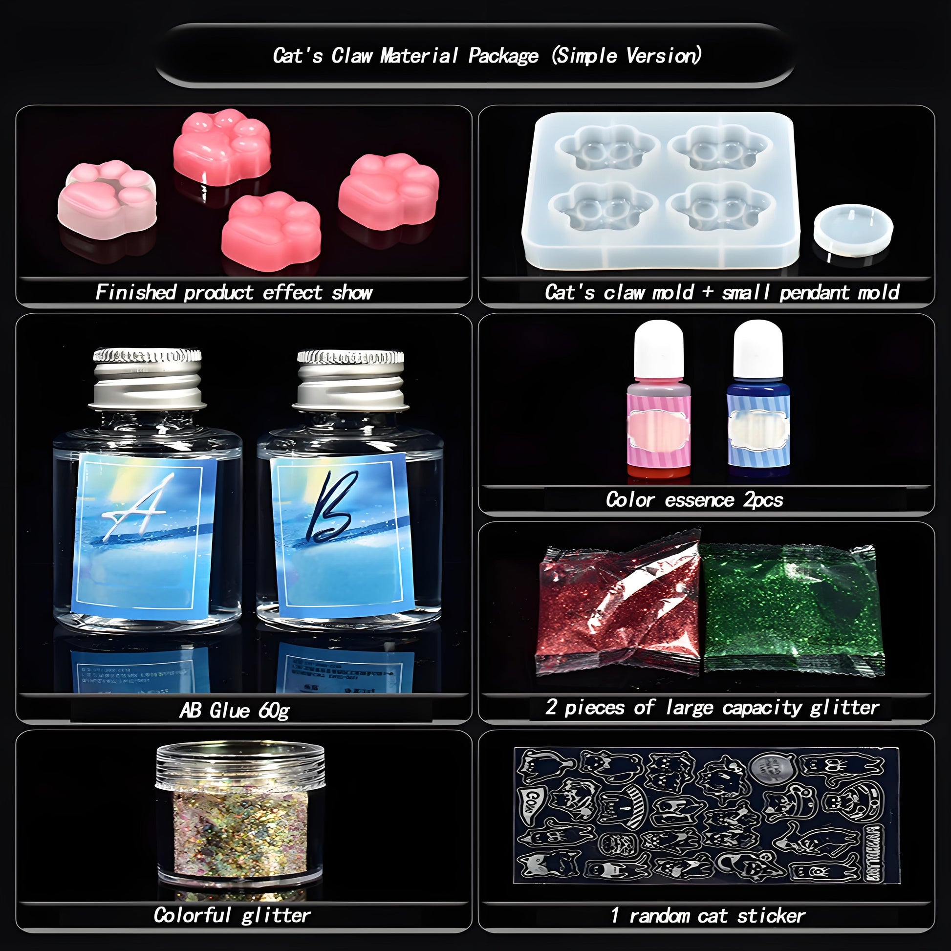 Cat's Claw Material Package (Simple Version)
