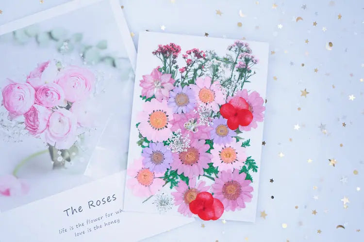 Dried Pressed Flowers Resin Accessories DesignUrGift
