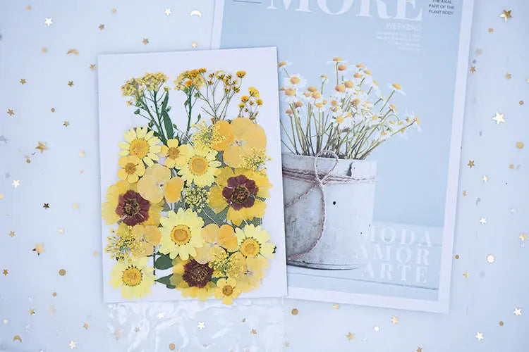 Dried Pressed Flowers Resin Accessories DesignUrGift