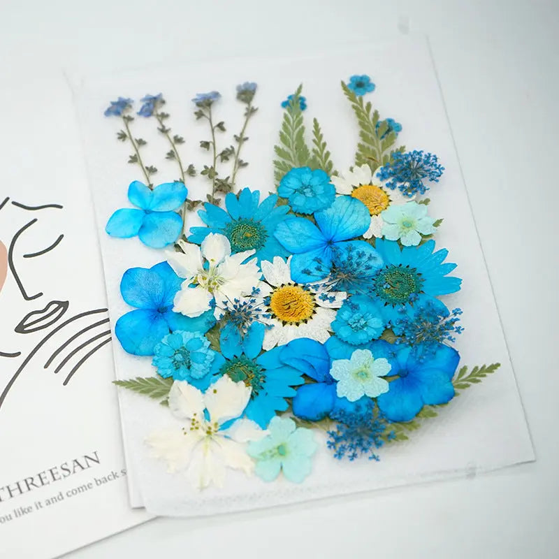 Dried Pressed Flowers Resin Accessories DesignUrGift
