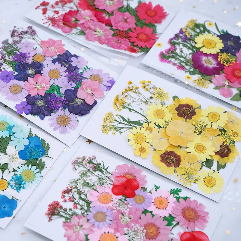Dried Pressed Flowers Resin Accessories DesignUrGift