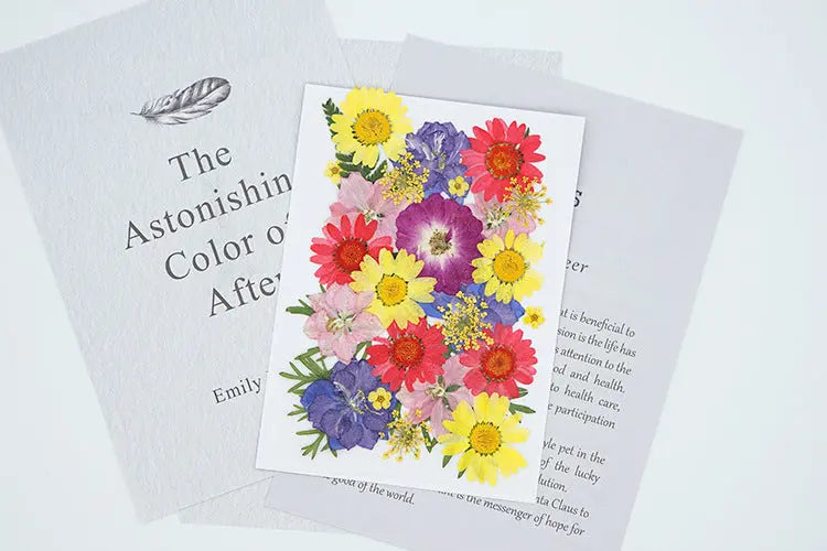 Dried Pressed Flowers Resin Accessories DesignUrGift
