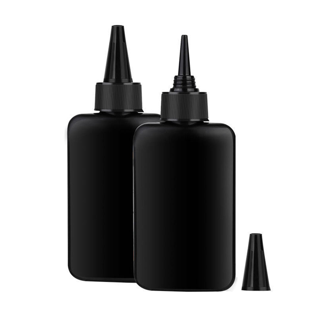 Highly transparent UV hard adhesive
