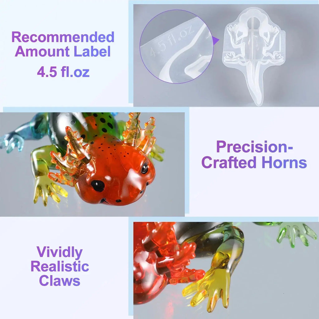 Axolotl Resin Mold DesignUrGift