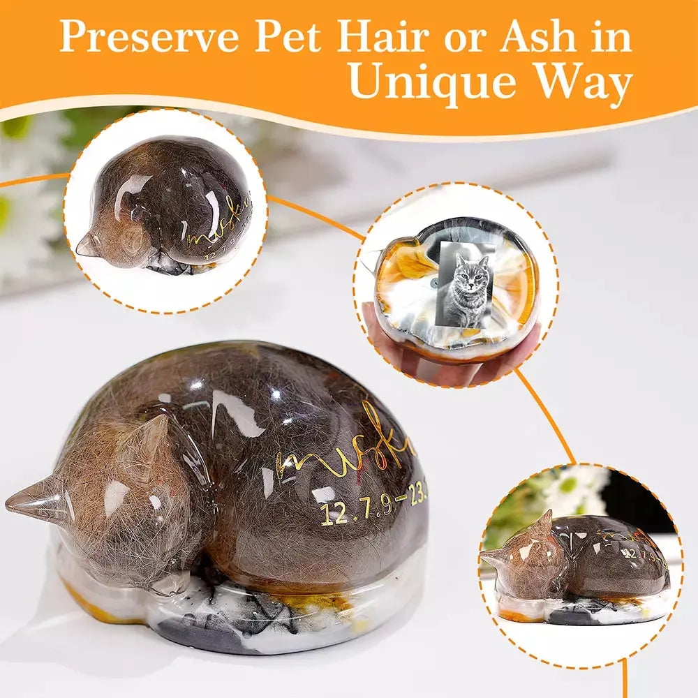 Sleeping Cat & Dog Resin Molds DesignUrGift