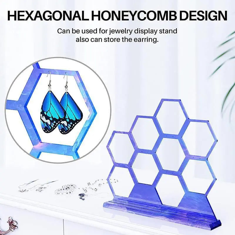 Epoxy Resin Molds for Jewelry Organizer Display and Earring Holder Storage Tray DesignUrGift