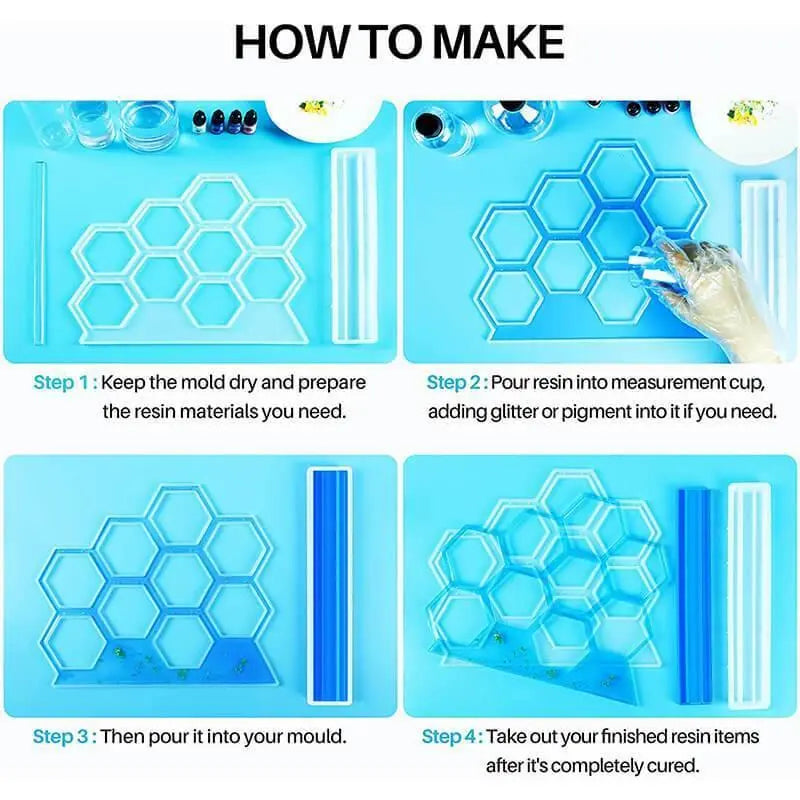Epoxy Resin Molds for Jewelry Organizer Display and Earring Holder Storage Tray DesignUrGift