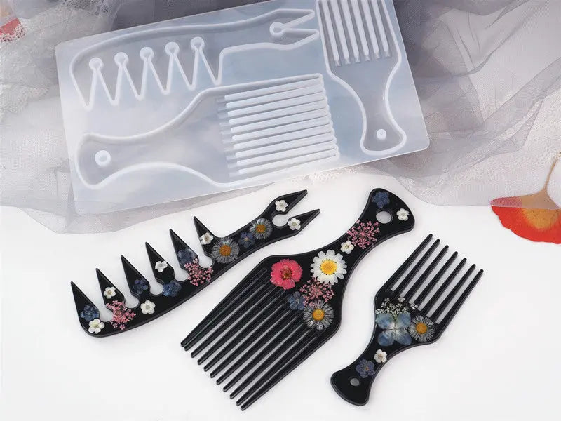 Comb Resin Mold DesignUrGift