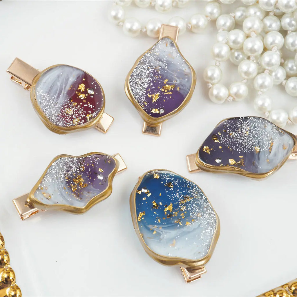 Irregular Hairpin Jewelry Resin Mold DesignUrGift